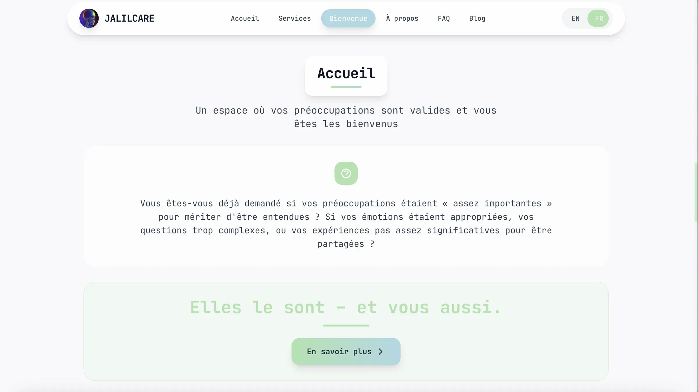 JalilCare, screen 4