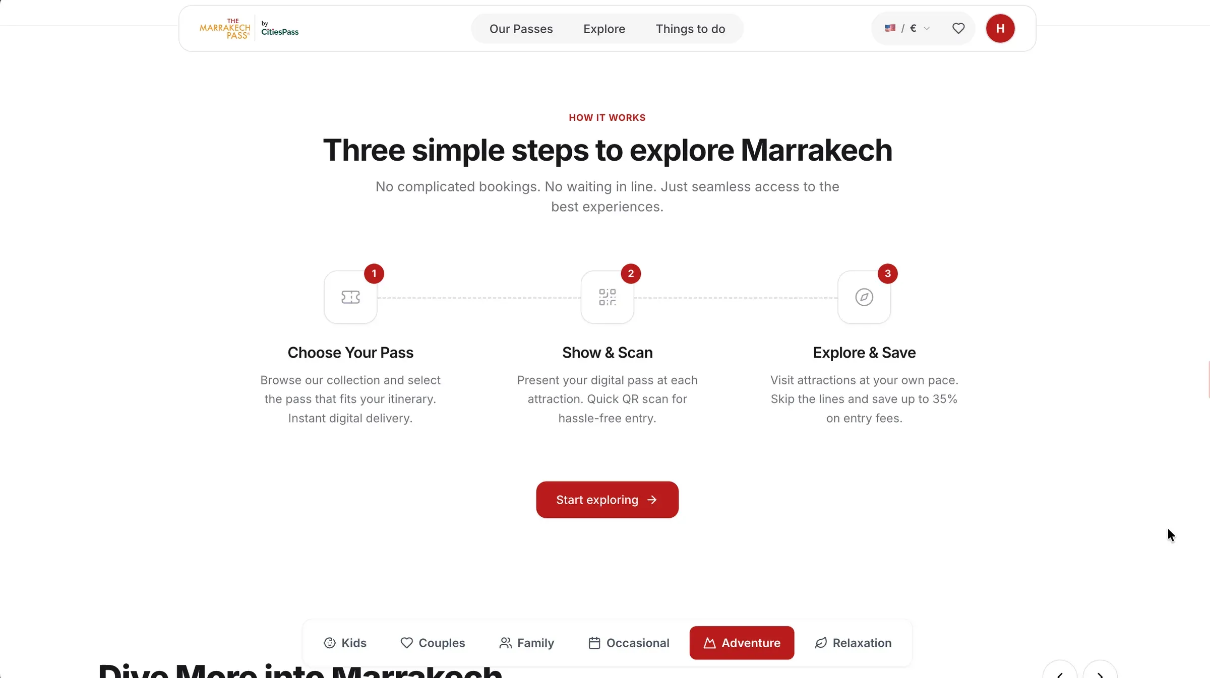 MarrakechPass, screen 7