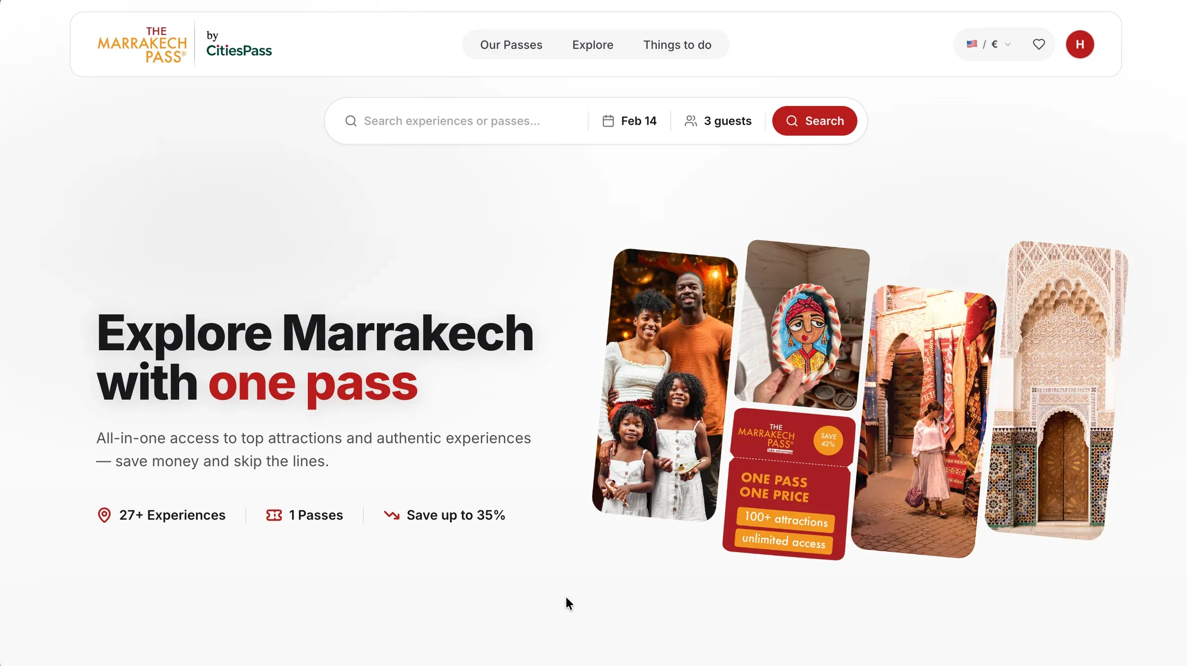 MarrakechPass website